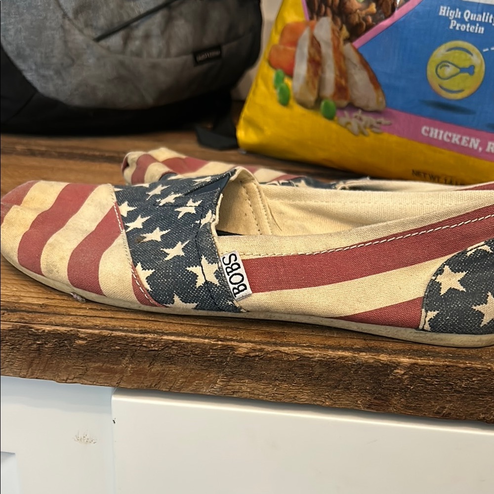 BOBS from Skechers American Flag Flats